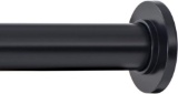 Ivilon Tension Curtain Rod - Spring Tension Rod for Windows or Shower, 36 to 54 Inch. Black and more