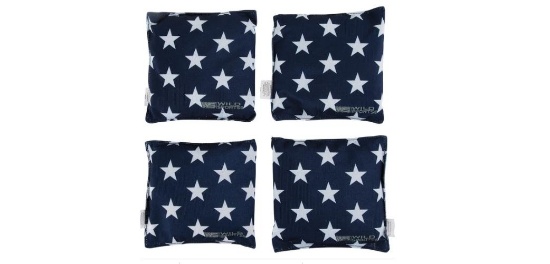 Wild Sports Regulation Cornhole Beanbags - Stars Set of 4 - $16.99 MSRP