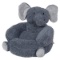 Trend Lab Children's Plush Elephant Character Chair, Elephant/Gray $69.99 MSRP