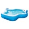 Member's Mark Stylish 10-foot-long family pool 2 inflatable seats with backrests - $69.99 MSRP