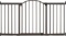 Summer Metal Expansion 6-Foot-Wide Extra Tall Walk-Thru Baby Gate, Bronze Finish