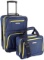 Rockland Fashion Softside Upright Luggage Set, Navy, 2-Piece (14/19) - $79.99 MSRP