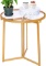 Donosura End Tables Living Room, 18K Gold Side Tables for Small Spaces (B08VDRVJLW) - $57.99 MSRP