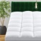 Chokit Extra Thick Twin Size Mattress Topper, White - $69.90 MSRP