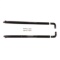 Rampage Products 69997 Tub Rail Kit For 1987-1995 Jeep Wrangler YJ, Black - $73.98 MSRP