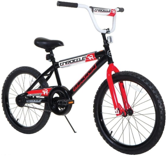 Dynacraft Magna Throttle Boys Bmx Street Or Dirt Bike 20Inch Black Or Red Or White - $125.00 MSRP