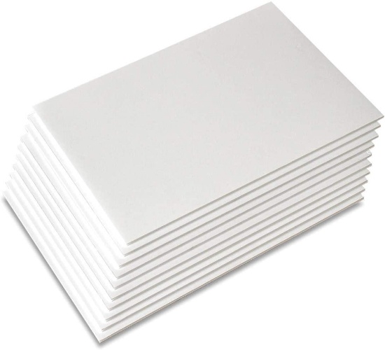 Union Premium Foam Board Black/White 30 x 40 x 3/16" 10-Pack