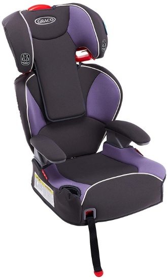 Graco Affix Highback Booster Seat with Latch System, Grapeade $76.49 MSRP