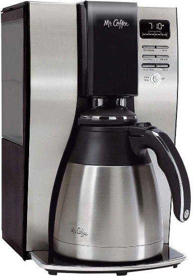 Mr. Coffee 10 Cup Coffee Maker | Optimal Brew Thermal System, Black/Chrome $69.99 MSRP