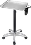 Salon Tray with Metal Feet, Aluminum Salon Tray with Removable Tools Holder - $68.74 MSRP