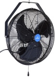 iLIVING 18.0 in speed variable wall fan for indoor and outdoor, weatherproof - $122.39 MSRP