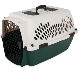 Ruffmaxx Kennel, 26inch Length, 20 to 25lbs, Almond and Green