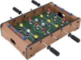 Tabletop Foosball Table- Portable Mini Table Football / Soccer Game Set With Two Balls- $20.73 MSRP