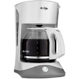 Mr. Coffee 12-Cup Manual Coffee Maker, White - $29.95 MSRP