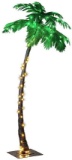 LIGHTSHARE JT-DC240V0250-C 7FEET Lighted Palm Tree, Large-ZLS7FT, 7-Feet, Multicolor - $125.05 MSRP