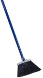 Quickie Angle Cut All-Purpose Broom, Upright Broom for Sweeping Indoor or Outdoor