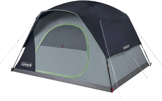 Coleman Skydome Blue Nights 6-Person Camping Tent $139.99 MSRP