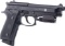 Crosman CFAMP1L Full Auto P1 CO2 Powered Blowback BB Air Pistol With Laser Sight