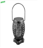 Blazing LED'z Solar Flicker Flame Lantern Zen Garden Series - $7.94 MSRP