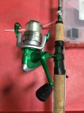 Shakespeare Catch More Fish Bass Spinning Fishing Reel Rod