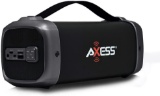 AXESS SPBT1074 Portable Indoor/Outdoor Bluetooth Media Speaker with Built-in FM Radio Rechargeable