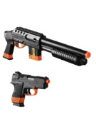Mossberg...M590 Airsoft Pistol Grip Shotgun Kit With Spring C45 Pistol And Bag Of BBS - $49.99 MSRP
