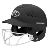 Rawlings Coolflo Softball Batting Helmet with Faceguard, 2 pcs - $89.98 MSRP