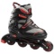 CHICAGO Blazer Jr. Boys' Adjustable Inline Skates,...Black/Red,...Medium (CRSMA9B-MD) - $49.99 MSRP