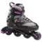 CHICAGO Blazer Jr. Girls' Adjustable Inline Skates Black/Purple, Medium - $49.99 MSRP
