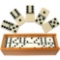 HOTBOX - SHIPPING ONLY, NO PICKUPS -WWF Premium Set of 28 Double Six Dominoes Game, Cycling Gloves..