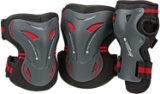 BoneShieldz Roller Derby Tarmac Deluxe Protective Pads - 3-Pack (Black) (Large) ( 5165) $29.99 MSRP