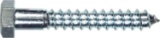 HOTBOX - SHIPPING ONLY, NO PICKUPS - The Hillman Group 230003 Hex Lag Screw 1/4-Inch X 1-Inch, Misc