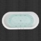 Woodbridge ?B-0030/ BTS1606 Water Jetted and Air Bubble Freestanding Bathtub Whirlpool
