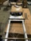 Adjustable Straddle Hand Winch Lift Truck