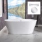 WOODBRIDGE BTA1702-C-Drain and O Bathtub, 54