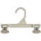 MAINETTI - 6108PWS Mainetti 6108 White All Plastic Hangers With Sturdy Plastic Non-Slip- $68.58 MSRP