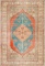 Distressed Louvre Rustic Blue Rug- Perfect For Living Rooms, Bedrooms, Dining Rooms - $299.00 MSRP
