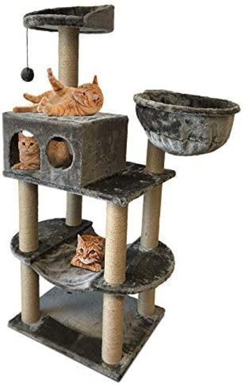 Cloe E Cluzo Multi Level Cat Tree With Scratching Posts