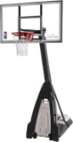 Spalding The Beast Glass Portable Basketball Hoop