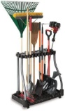 Rubbermaid Deluxe Tool Tower, Garage Storage, Holds 40 Tools, Black