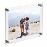 Zafuu Clear Tempered Glass Wall Picture Frame 16 x 20 Inch (Perfect for Photo, Diploma, Art)