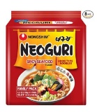Nongshim Neoguri Spicy Seafood With Udon-Style Noodle, 4.2 Ounce, 4 Count (Pack Of 8) - $43.08 MSRP