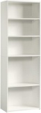 Sauder Beginnings 5-Shelf Bookcase, Soft White Finish $75.99 MSRP