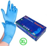 100 SunnyCare Nitrile Medical Exam Gloves Powder Free Chemo-Rated (Non Vinyl Latex) 8 pack Size:XL