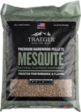 Traeger Grills PEL305 Mesquite 100% All-Natural Hardwood Pellets Grill, Smoke, Bake, Roast, Braise