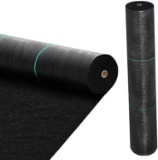BOTINDO 5oz...4ft x 100ft Weed Barrier Landscape Fabric, Pro Garden Premium Heavy Duty - $34.98 MSRP