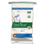 Great River Organic Milling, Oatmeal, Regular Rolled Oats, Organic, 25-Pounds
