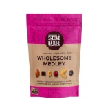 Second Nature Wholesome Medley Trail Mix - Healthy Nuts Snacks Blend 30 oz Resealable Pouch - 6 Qty