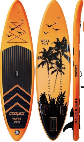 Cooyes Inflatable Stand Up Paddle Board w/ accessories , $299 MSRP New condition, SHIPPING ONLY