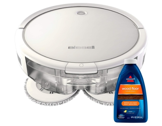 Bissell SpinWave Hard Floor Expert Pet Robot, 2-in-1 Wet Mop and Dry Robot Vacuum - $299.99 MSRP